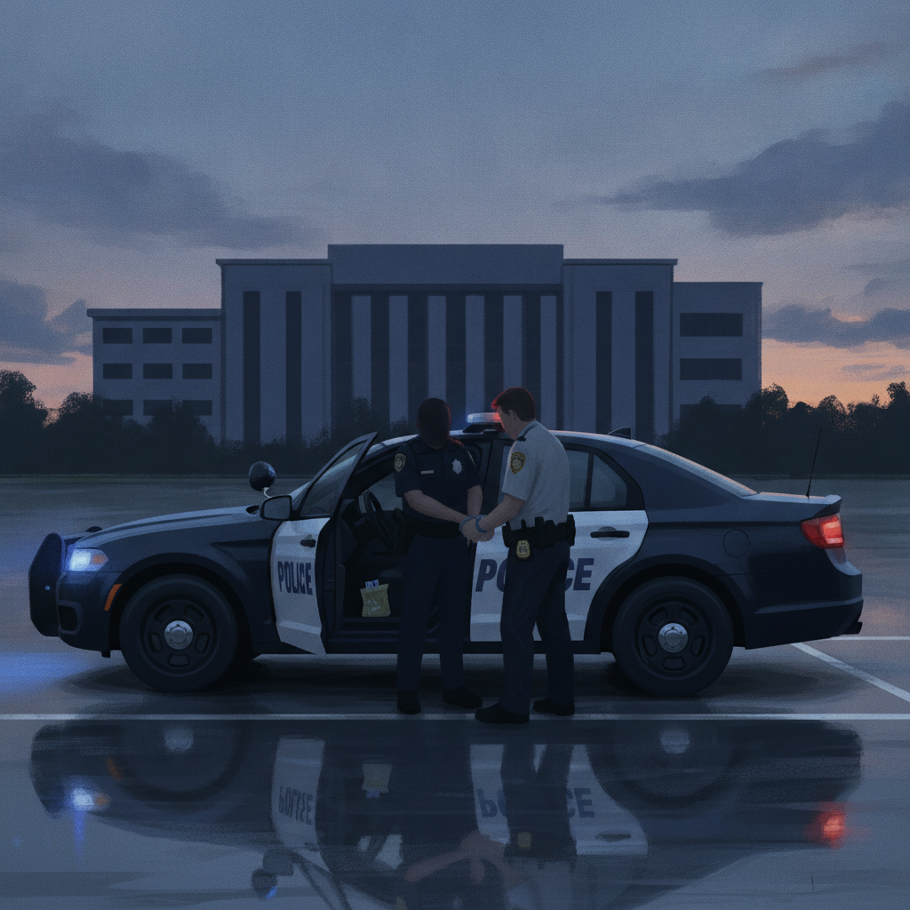 policia de Pensacola arrestado — Pensacola police officer arrested