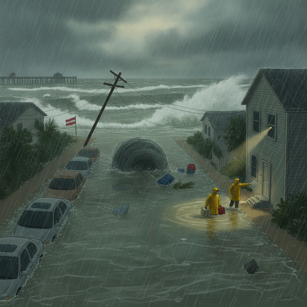 inundaciones en Pensacola