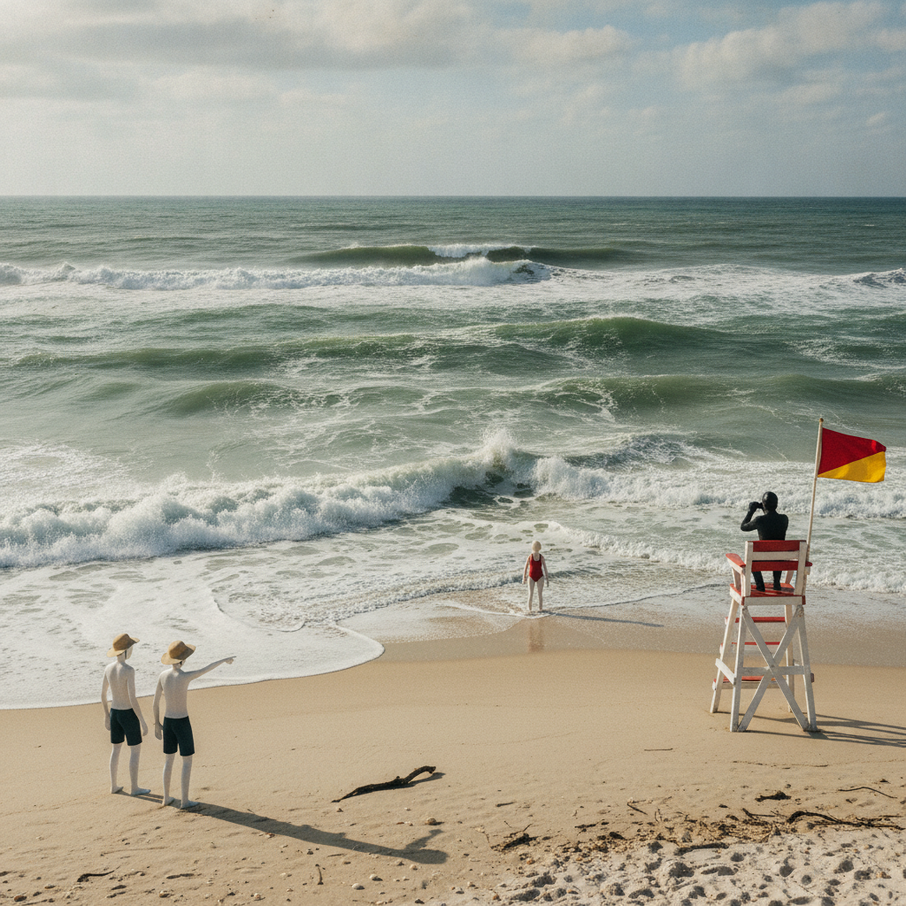 Escambia County rip current warning