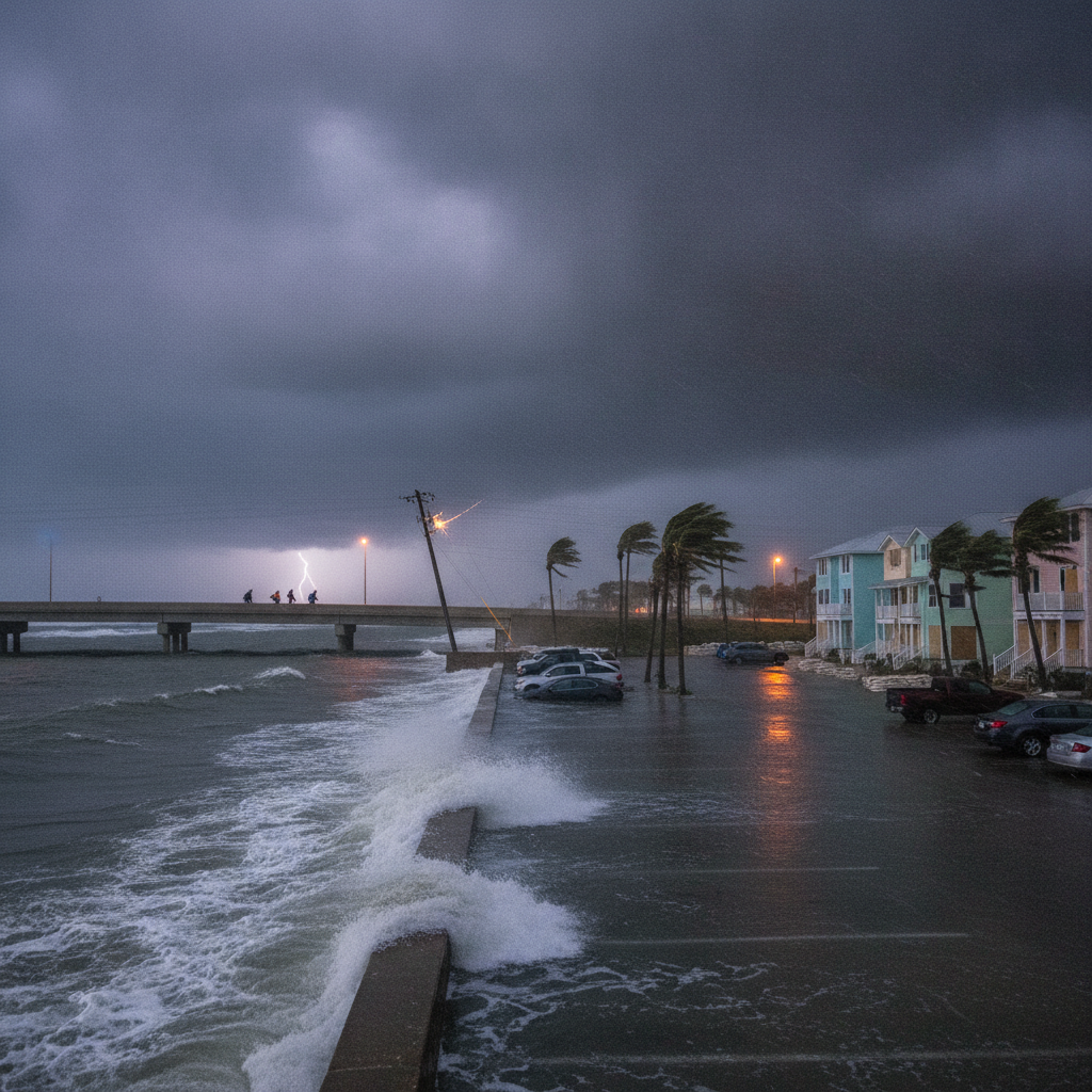 Escambia County storm surge warning