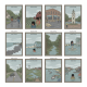 Illustrations depicting various areas under flood watch in northwest Flor — vigilancia de inundaciones noroeste de florida